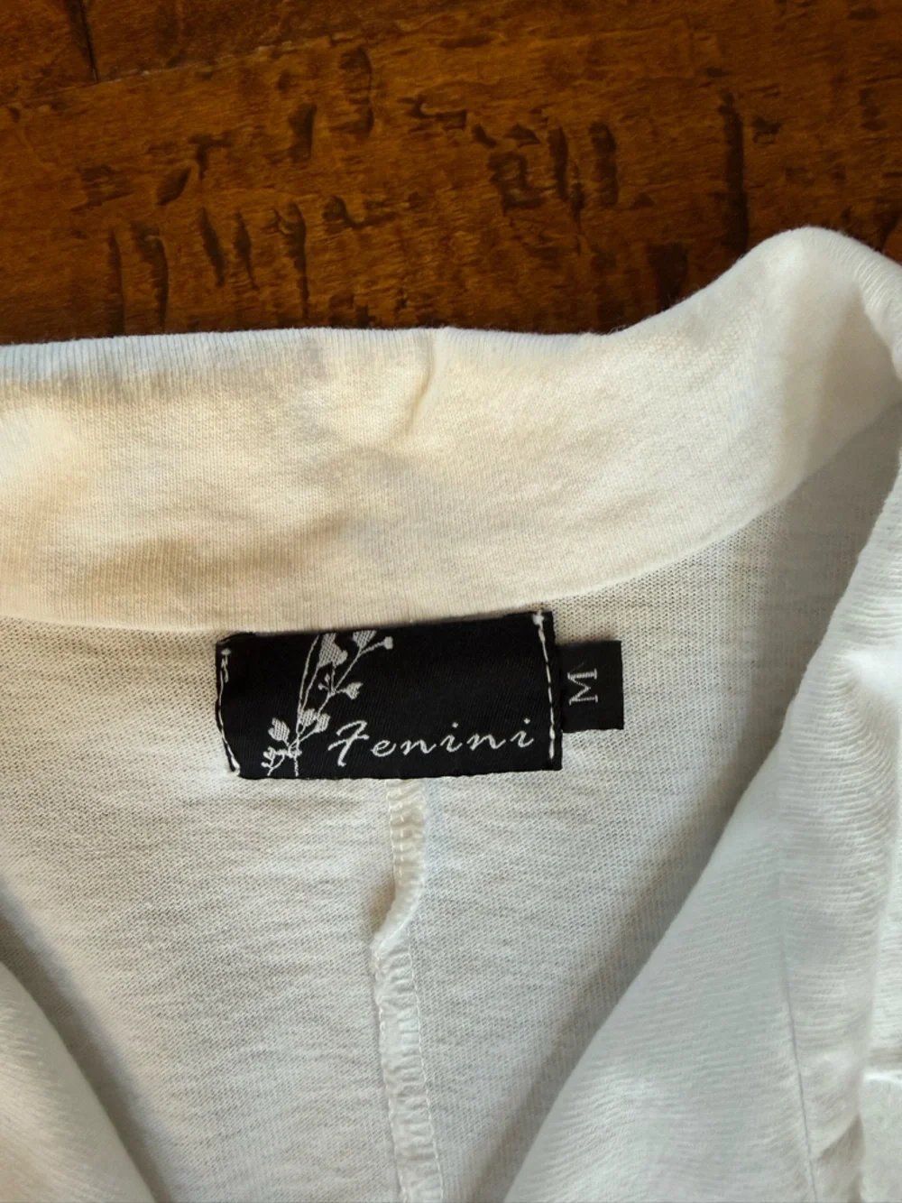Casual White Button-Front Jacket/Blazer - Picture 4 of 5